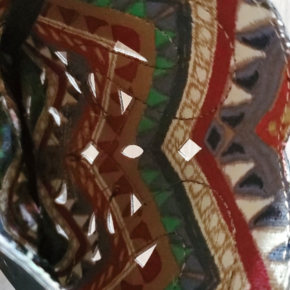 Rampage Black Faux Leather Boots Size 7 - Picture 3 of 4